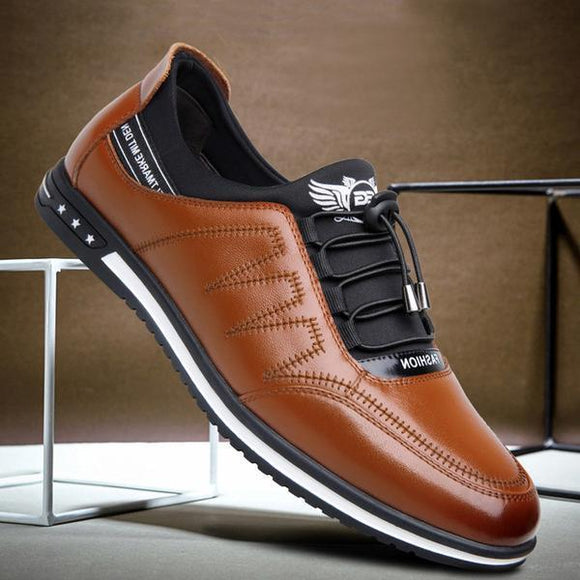 Fashion Genuine Leather Men Casual Shoes
