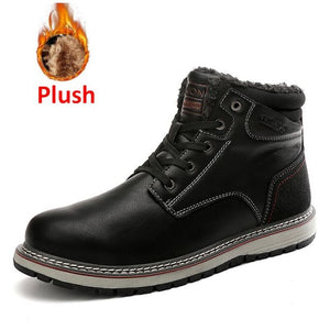 Mens Work Shoes Light Motorcycle Boot