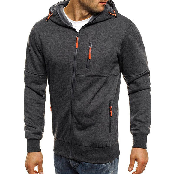 Yokest Men's Hooded Zipper Sweatshirts(Buy 2 Get 10% off, 3 Get 15% off )