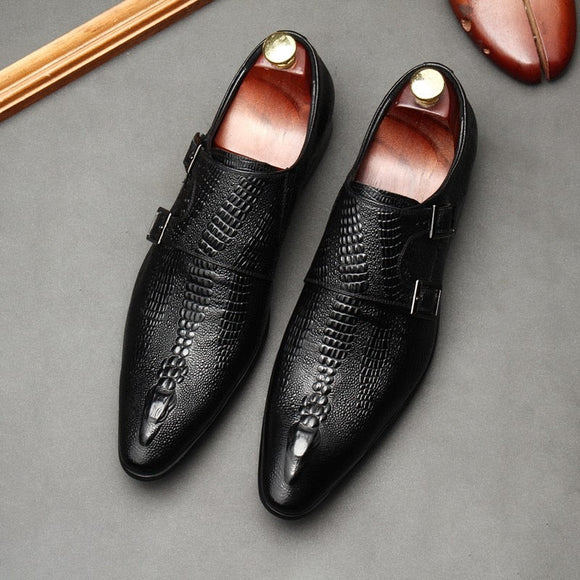 Men Luxury Genuine Leather Oxford Shoes