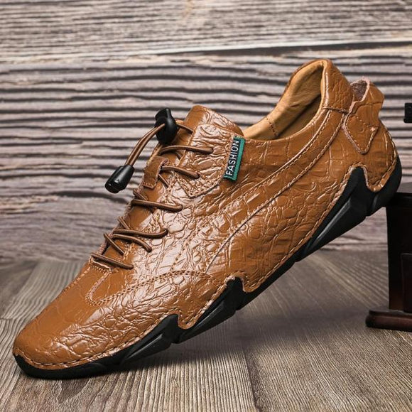 Fashion New Leather Men Casual Shoes