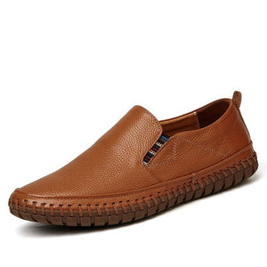 Genuine Leather Men Fashion Casual Shoes Loafers