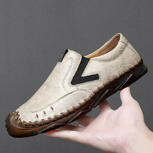 Fashion Leather Casual Soft Sole Men Shoes