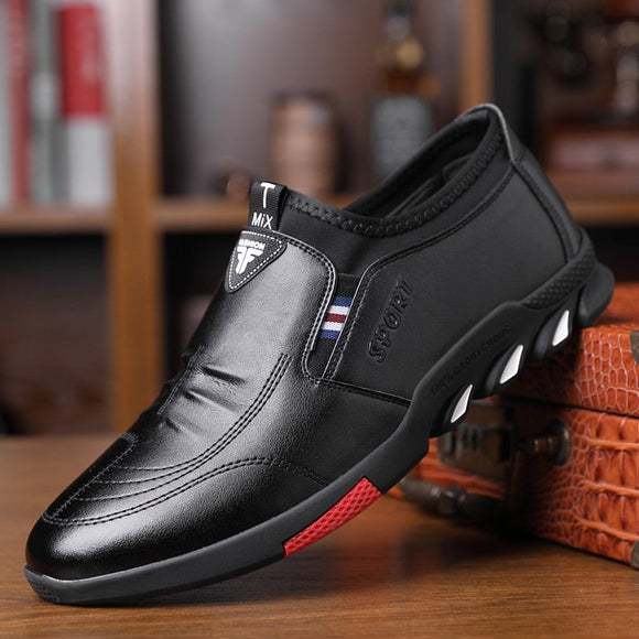 New Fashion Men Casual Leather Shoes