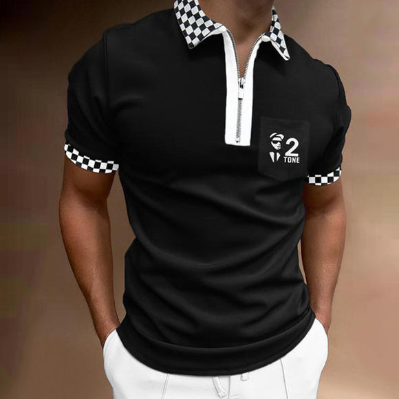 New Men Casual Business Polo Shirt