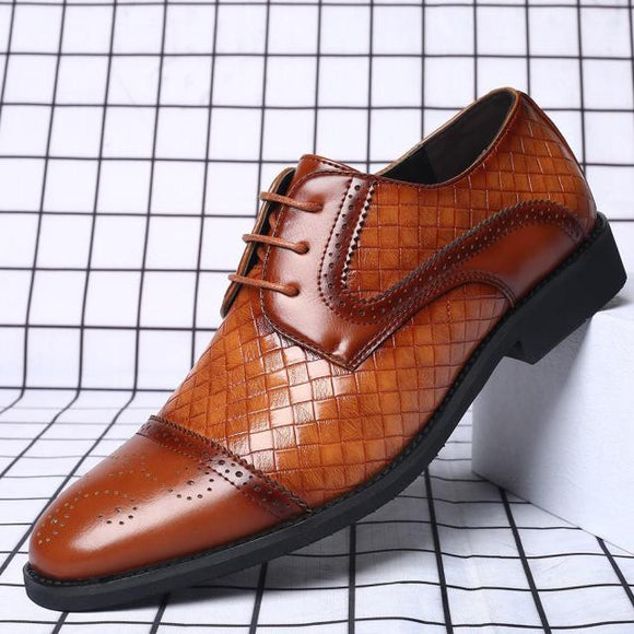 Fashion Men Brogue Business Oxfords Shoes