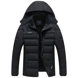 Fashion Mens Winter Warm Cold Coat 5XL