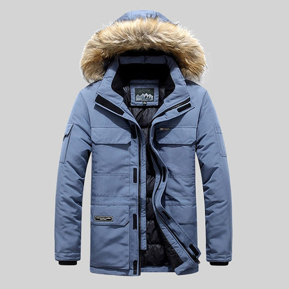 Yokest Mid-Long Winter Men Casual Warm Jacket(Buy 2 Get 10% off, 3 Get 15% off )