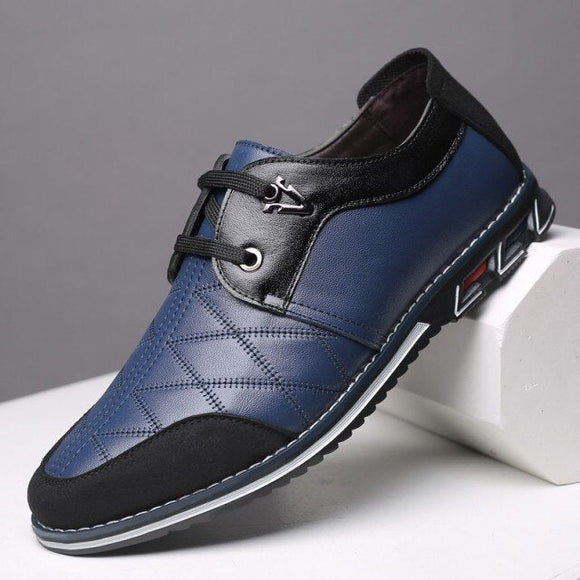 Fashion Men Genuine Leather Casual Shoes