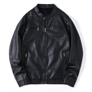 Men Fashion Fluffy Leather Jackets