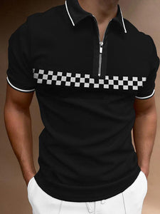 New Men Casual Business Polo Shirt