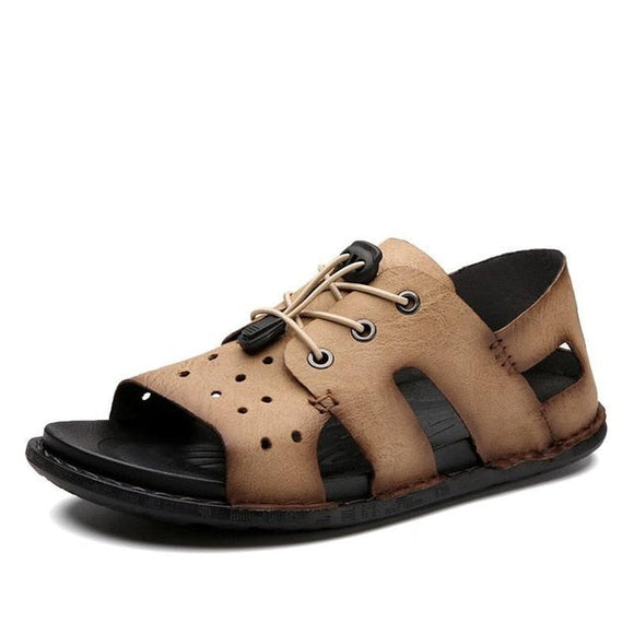 New Fashion Leather Men Summer Sandals