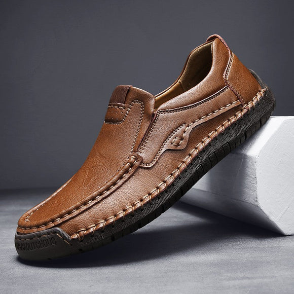 Men's Leather Comfy Breathable Shoes
