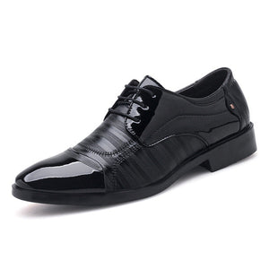 Men's Shoes - Casual Men's Comfortable Luxury Soft Leather Oxford Business Dress Shoes
