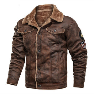 New Fashion Men's Warm Leather Jacket(Buy 2 Get 10% off, 3 Get 15% off )
