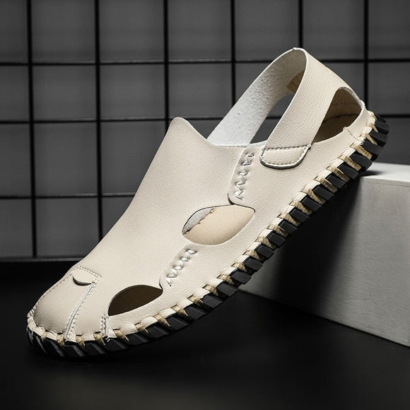 Mens Fashion Handmade Leather Sandals