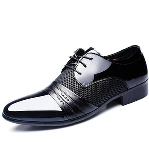 Fashion Men's Business Leather Dress Shoes