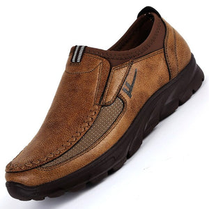 Men's Shoes - Casual Quality Leather Loafers Slip-on Shoes(Buy 2 Get 10% off, 3 Get 15% off )